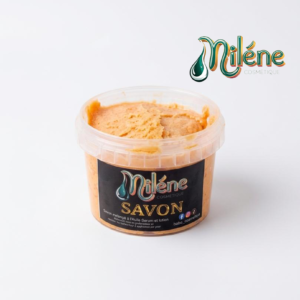 SAVONS MILENE COSMETIQUE mélangé à huile, serum et lotion. Nettoie le corps en profondeur et élimine les tâches noirs avec deux utilisations