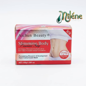 SAVON Aichun Beauty- Slimming Body est présenté comme un produit qui aide à raffermir la peau, Réduit l'apparence de la cellulite, Stimule la circulation sanguine et donne un effet de peau lisse.