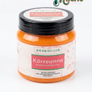 GOMMAGE CORPOREL KORREANNA BRIGHTENING SCRUB avec sa texture aérienne et onctueuse glisse sur votre peau pour une exfoliation tout en douceur, digne des meilleurs rituels de beauté coréens. Une peau 100% lisse, souple et intensément hydratée.