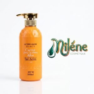 LAIT DE CORPS ACTIVE GLOW PARIS : Envie d'un teint chaud, lumineux et parfaitement unifié ? Découvrez le lait Active Glow Paris au Carotène. Sa formule "Fast Action" a été conçue pour celles qui veulent des résultats visibles et rapides sans agresser leur peau. Une transformation visible dès la première semaine d'utilisation. Avec son SPF 50, votre peau est totalement protégée des rayons du soleil.