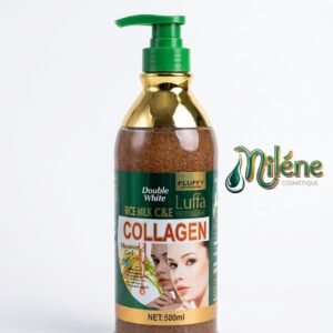 GEL DE DOUCHE FLUFFY LUFFA RICE MILK C&E, un produit qui mise sur l'exfoliation et la nutrition. Ce gel douche gommant combine la douceur du lait de riz aux vertus exfoliantes naturelles du Luffa pour une peau irrésistiblement douce. Les fibres de Luffa éliminent les cellules mortes et affinent le grain de peau. Le Lait de Riz et les Vitamines C & E illuminent et nourrissent en profondeur. Enrichi en Collagène pour maintenir l'élasticité et la fermeté de votre peau.