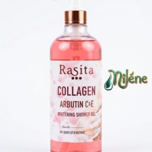 GEL DE DOUCHE RASITA COLLAGEN ARBUTIN C&E est une formule douce conçue pour préserver la jeunesse de votre épiderme. Le collagène maintient la fermeté et la souplesse de votre peau et les Vitamines C&E, Un puissant cocktail antioxydant pour protéger et nourrir. Grâce à l'arbutine, il cible les imperfections pour un teint homogène.