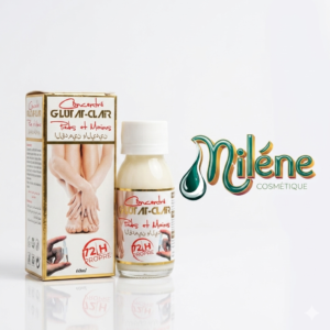 CONCENTRÉ GLUTA CLAIR spécialement formulé pour les zones cibles comme les pieds et les mains. Il est l'expert qu'il vous faut pour unifier et clarifier les parties les plus exposées de votre corps. Formulé spécifiquement pour les pieds et les mains, il est redoutable contre les phalanges sombres et les taches rebelles. Grâce au Glutathion, il clarifie le teint en profondeur pour un résultat harmonieux et sans taches. Une formule concentrée pour des résultats visibles en un temps record.
