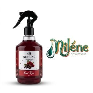 PARFUM CHAMBRE OUD ROSE de NEDENS Un parfum d'exception qui marie la délicatesse de la rose à la profondeur mystique du bois de Oud pour une signature olfactive inoubliable.