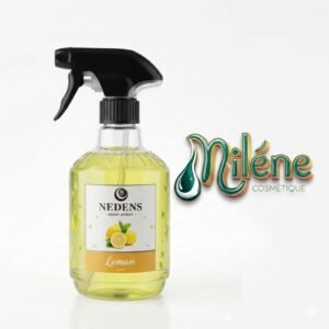PARFUM CHAMBRE NEDENS LEMON Redonnez vie à votre intérieur avec ce parfum conçu pour ceux qui aiment les ambiances vives et énergisantes, ce spray transforme instantanément l'atmosphère de votre maison en un jardin d'agrumes ensoleillé.