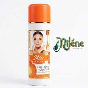 LAIT DE CORPS MISS SOUDAN à LA CAROTTE elle offre un effet "bonne mine" immédiat tout en aidant à clarifier la peau de manière homogène et naturelle. Ce soin intensif "Ultra Doux" a été spécialement conçu pour celles qui recherchent une clarification progressive et un teint plein de vitalité. Sa formule pénètre rapidement sans laisser de film gras, apportant à votre corps tous les nutriments nécessaires pour lutter contre le ternissement.