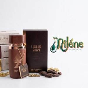 PARFUM LIQUID BRUN une fragrance pensée comme un élixir de caractère, où la profondeur du cacao rencontre l'élégance d'une Eau de Parfum d'exception. Un sillage brun, intense et infiniment velouté. Avec son flacon au fini mat et ses détails dorés, Liquid Brun incarne le luxe moderne. Son sillage puissant vous accompagne du matin jusqu'au bout de la nuit, laissant derrière vous une empreinte de mystère et de sophistication.