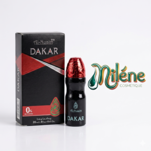 HUILE DAKAR de la prestigieuse maison Al-Nuaim est l'atout séduction indispensable de l'homme moderne. Une composition riche et chaleureuse aux notes boisées, épicées et ambrées qui laisse une empreinte mémorable partout où vous passez. Un concentré de parfum sous forme d'Attar Roll-On qui respecte la peau tout en offrant une puissance olfactive authentique. Grâce à sa texture huileuse concentrée, quelques gouttes suffisent pour vous parfumer intensément du matin jusqu'au soir.