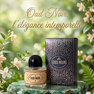OUD NOIR, Une Eau de Parfum captivante construite autour du précieux bois de oud, offrant un sillage noble, chaleureux et d'une tenue remarquable. Son packaging noir profond se pare de motifs géométriques dorés d'inspiration Art déco, ce qui en fait un objet de séduction idéal pour votre collection ou pour offrir.