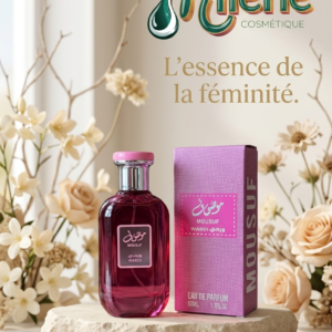 PARFUM MOUSUF WARDI, est une véritable célébration de la grâce et de la sensualité. Niché dans son précieux flacon aux reflets de rose et de pourpre, Mousuf Wardi dévoile un sillage captivant, gourmand et profondément féminin qui ne laissera personne indifférent. Un parfum conçu pour la femme moderne, audacieuse et raffinée. Son flacon de 50 ml vous accompagne partout pour une touche de séduction à tout moment.