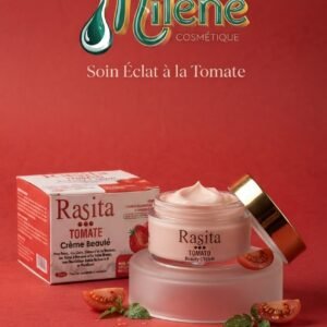 CRÈME DE VISAGE RASITA TOMATE 🍅 Transformez votre peau avec notre crème de beauté innovante ! Enrichie en extraits de Tomate, cette formule onctueuse hydrate en profondeur et agit efficacement pour unifier le teint et redonner de la luminosité à votre visage. Profitez des bienfaits d'un teint frais, éclatant et naturellement sublimé, dès les premières applications. Ne manquez pas l'opportunité de briller !
