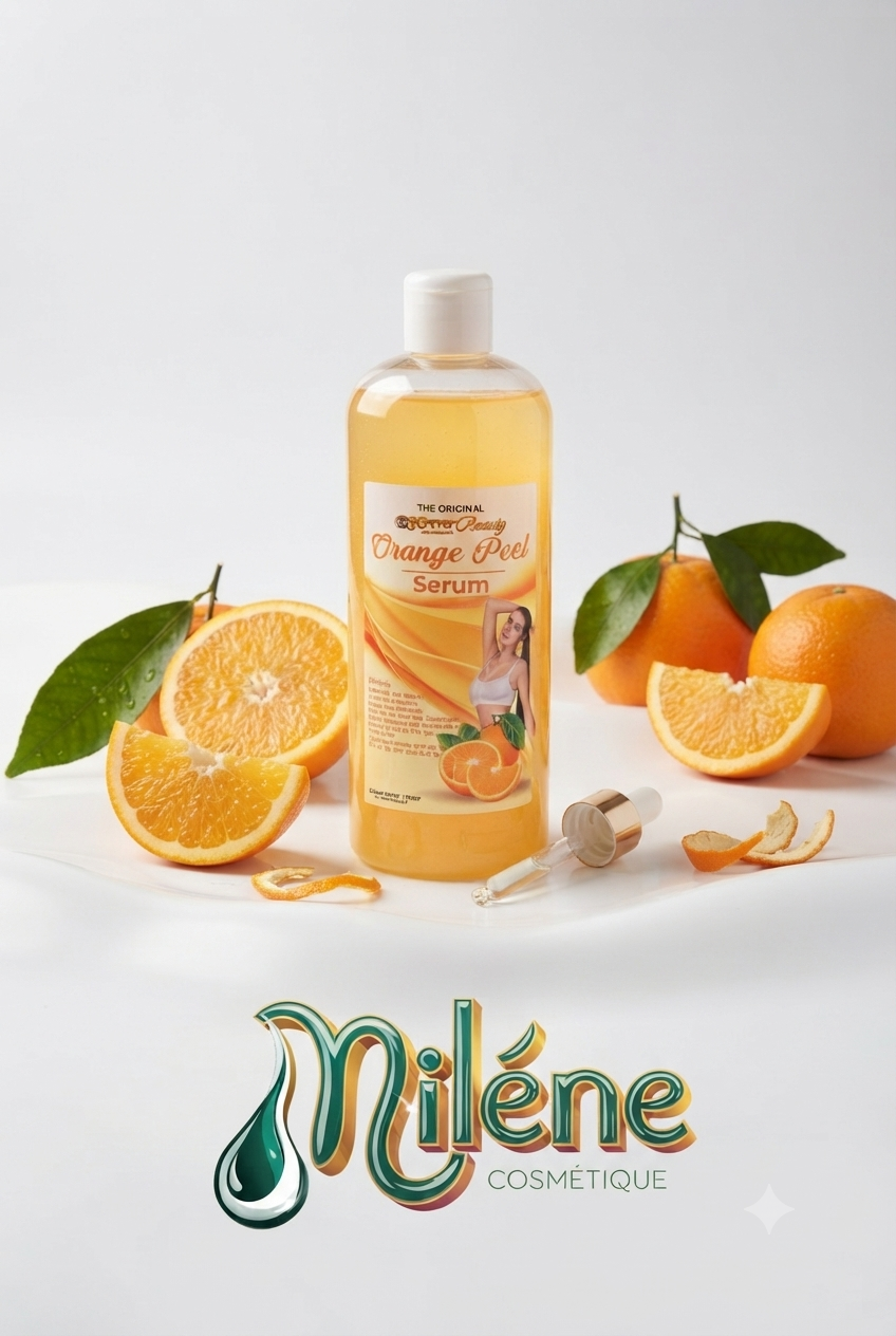 SÉRUM ORANGE 🍊 PEEL : Redonnez vie à votre teint avec notre sérum innovant à base d'extraits d'orange. Ce soin puissant cible les imperfections, unifie le teint et illumine votre visage pour un résultat visiblement plus radieux. Sa formule légère pénètre rapidement pour une hydratation intense et une sensation de fraîcheur. Profitez de la puissance de la nature pour une peau éclatante de santé. Ne manquez pas cette occasion de briller !