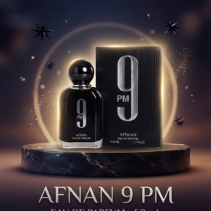 PARFUM AFNAN PM9 incarne la séduction, l'élégance et le mystère de la nuit. Une fragrance ambrée et gourmande aux notes chaleureuses, pensée pour l'homme charismatique qui captive dès le premier regard. Découvrez votre signature olfactive. Disponible chez Milène Cosmétique.