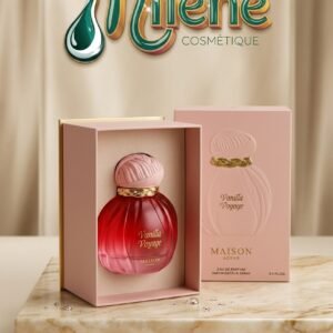 PARFUM VANILLA VOYAGE L'essence même de l'élégance capturée dans une eau de parfum envoûtante qui sublime votre sillage au quotidien. Une vanille noble et raffinée au caractère chaleureux, gourmand et sophistiqué. Un design élégant aux teintes dégradées avec des détails dorés, logé dans son coffret écran luxueux (100 ml / 3.4 fl. oz.). Tenue Irréprochable : Une eau de parfum en spray vaporisateur conçue pour laisser une empreinte mémorable tout au long de la journée.