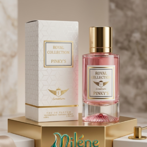 PARFUM ROYAL COLLECTION, une création d'exception issue de la prestigieuse Royal Collection. Abrité dans un flacon élégant au jus doré lumineux, ce parfum incarne l'ardeur, le luxe et le raffinement ultime. Une tenue remarquable qui dévoile une empreinte olfactive sophistiquée et inoubliable tout au long de la journée.