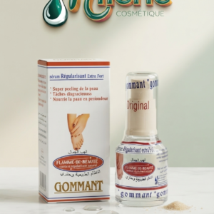 SERUM FLAMME DE BEAUTÉ: Dites adieu aux imperfections dures à éliminer grâce au Sérum Régularisant Extra Fort (Gommant) de Flamme de Beauté. Spécialement formulé pour cibler les zones difficiles (mains, pieds, coudes, genoux), ce soin concentré offre une action exfoliante et régénérante intense pour révéler une peau d'une douceur absolue.